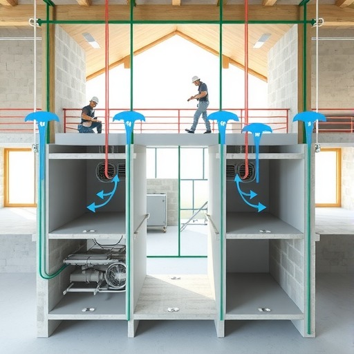 自然通风系统施工要点详解,确保通风效果与节能效益