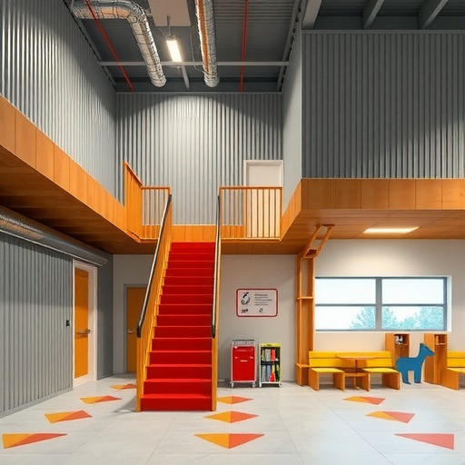 裙房内儿童活动场所的疏散楼梯必须独立设置么?