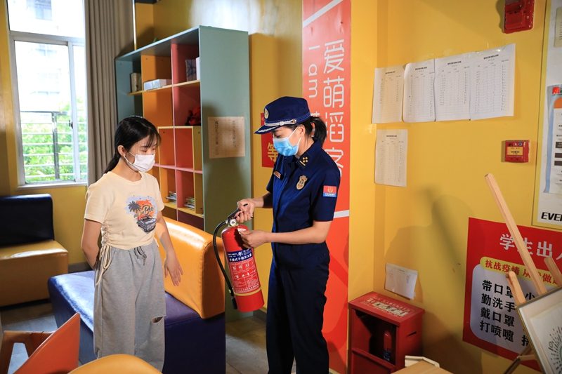 广西钦州开展校外培训机构消防安全专项整治