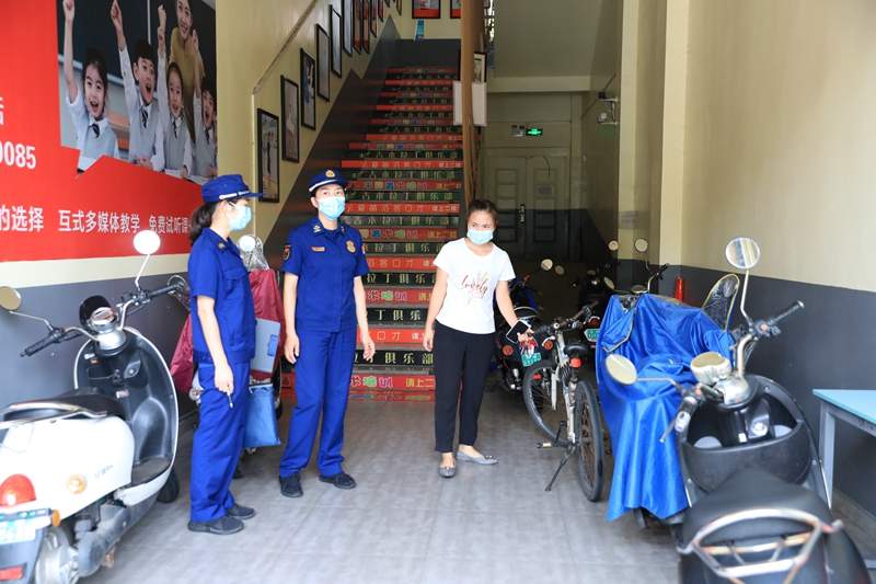 广西钦州开展校外培训机构消防安全专项整治