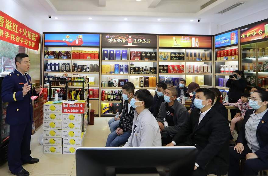 绍兴市首批“红蓝消防宣传驿站”落地 群防群治助力消防安全