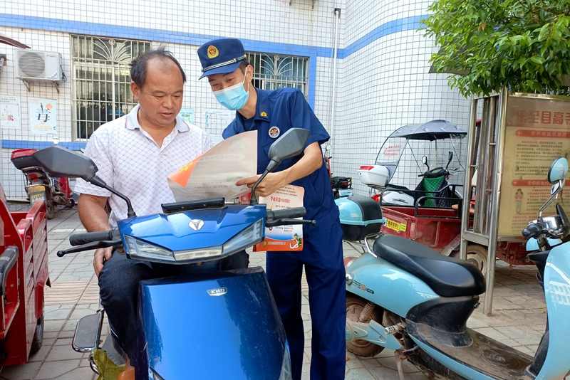 四川资阳强化电动车安全管理 多举措防控火灾隐患