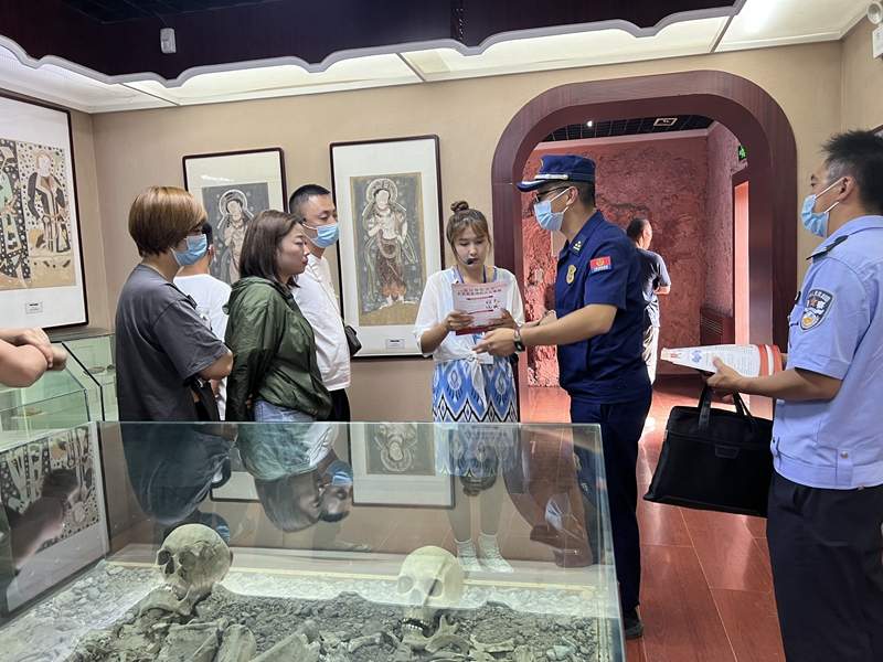 阿克苏地区联合行动排查文物古建筑消防隐患