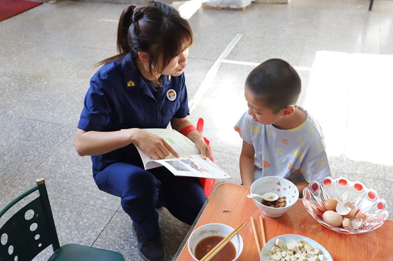 暑期消防宣传进家庭 助力儿童安全成长