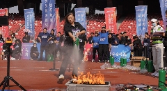 北京消防宣传月比武大赛聚焦实战技能训练