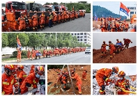 湖南省消防救援跨区域拉动演练提升应急响应能力