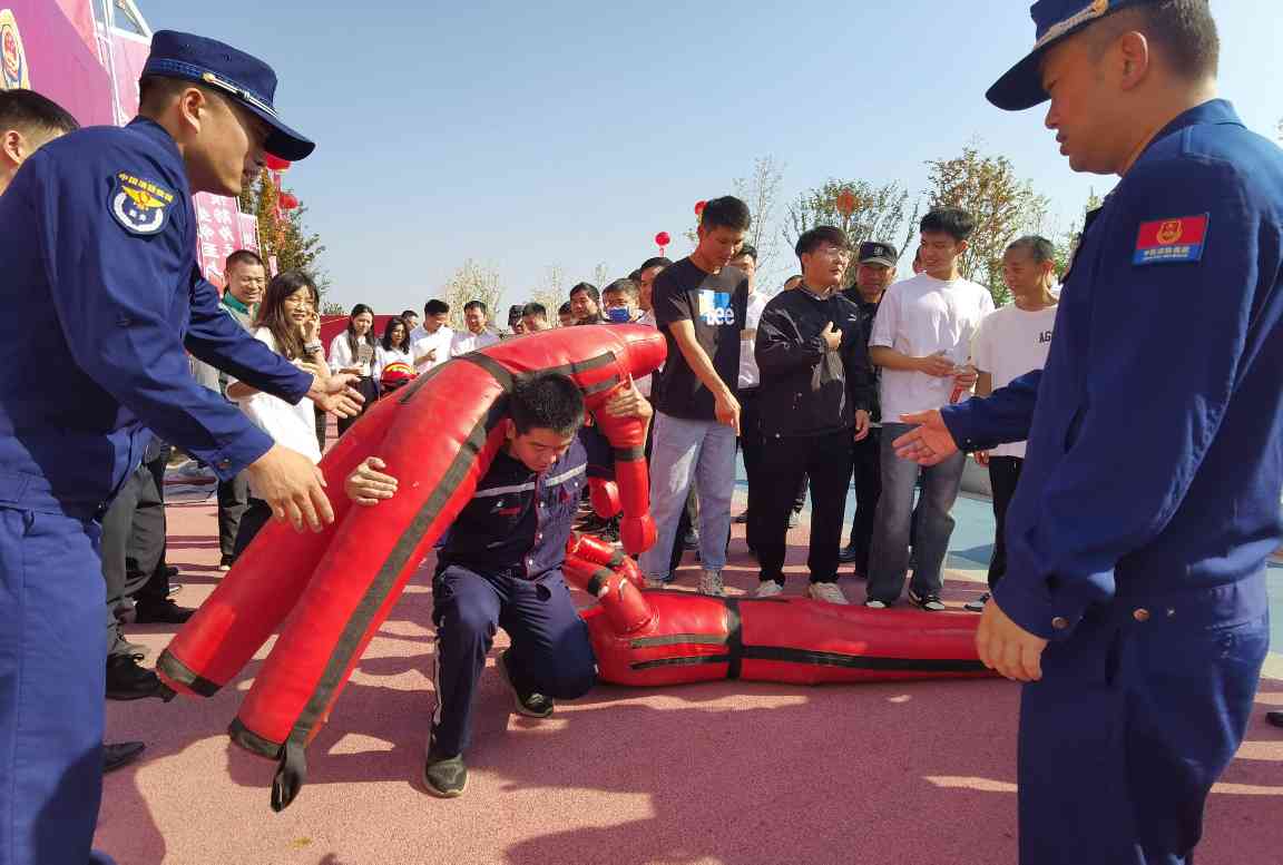 江西消防宣传月活动市民互动体验反响热烈