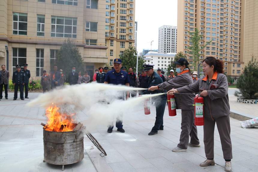 定西消防多措并举护航药博会消防安全