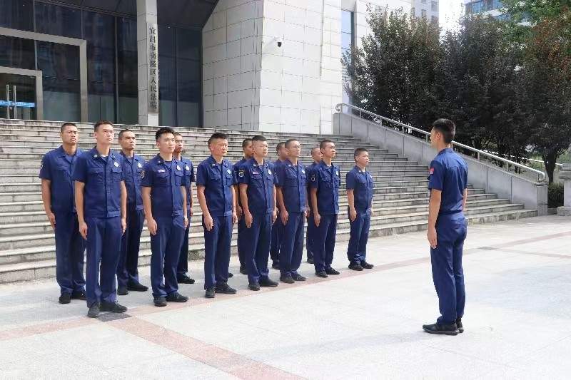 消防救援大队旁听法院庭审 强化学法警示教育