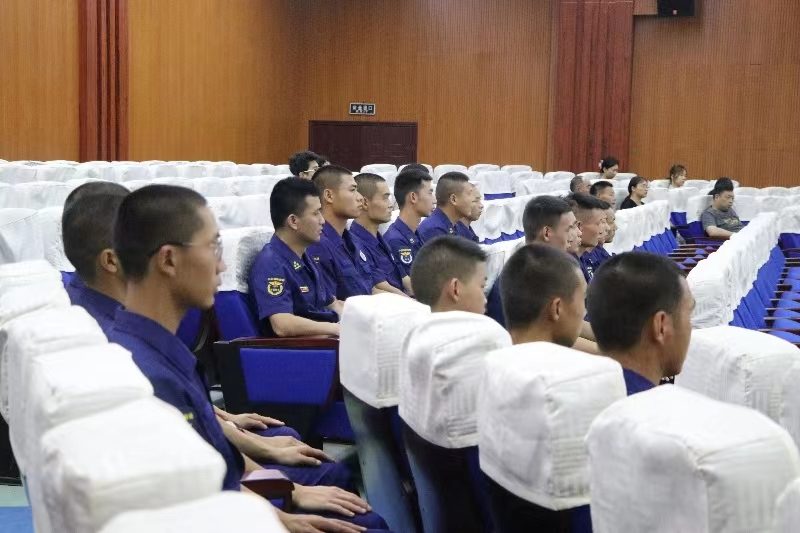 消防救援大队旁听法院庭审 强化学法警示教育