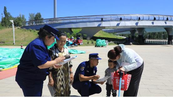 新疆暑期消防安全宣传提学生自救互救能力