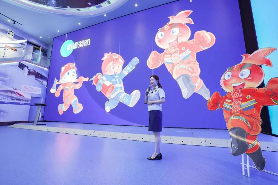 新疆消防卡通IP形象首发 激发全民消防学习热情