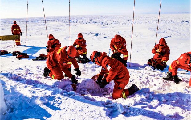 低温雨雪灾害救援实战演练提升战斗力 低温雨雪灾害救援实战演练提升战斗力
