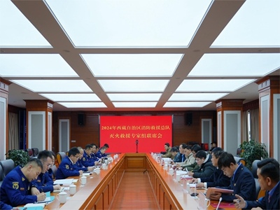 西藏消防救援总队召开灭火救援专家组联席会议 推动多领域协作提升应急能力 西藏消防救援总队召开灭火救援专家组联席会议 推动多领域协作提升应急能力