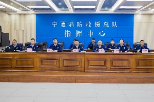宁夏强化大型商业综合体灭火救援实战演练
