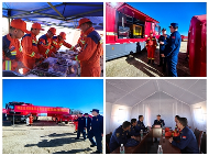 西藏消防救援跨区域地震应急保障实战演练成果显著