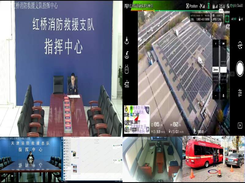 天津消防强化低温雨雪应急通信保障实战能力