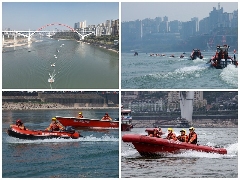 重庆消防加强抗洪抢险实战训练备战汛期