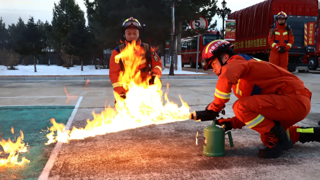 内蒙古森林消防战备拉动强化低温雨雪应急响应能力