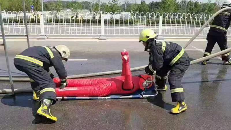 石景山消防开展实战操法训练