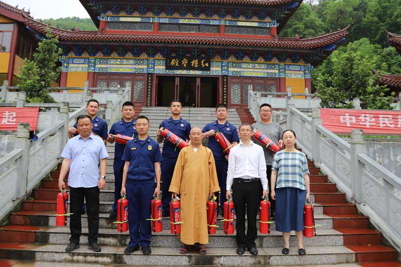 黄冈市强化五一假期景区寺庙消防安全排查整改