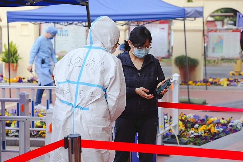 消防青年志愿者筑牢疫情防控防线