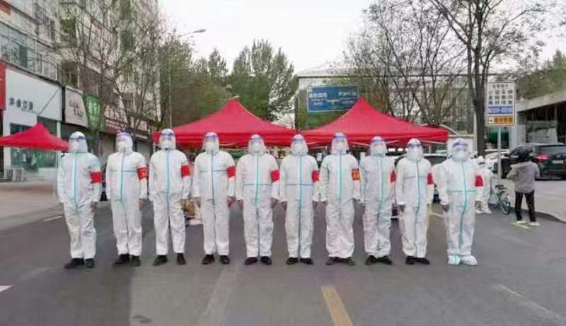 长治400余名消防救援人员助力全市人民核酸检测