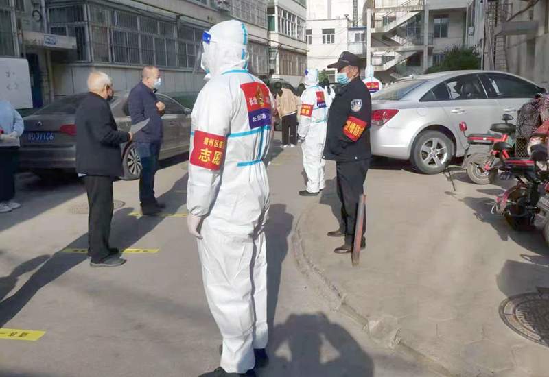 长治400余名消防救援人员助力全市人民核酸检测