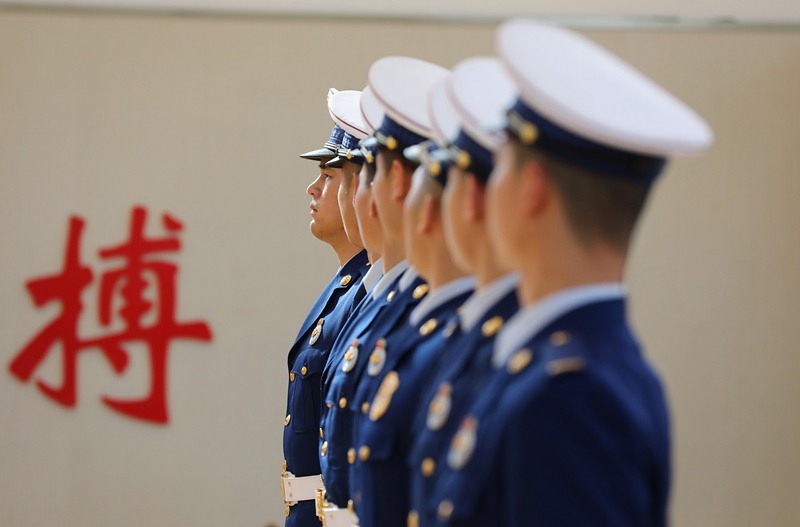 “蓝朋友”的队列会操也可以这样“燃”！