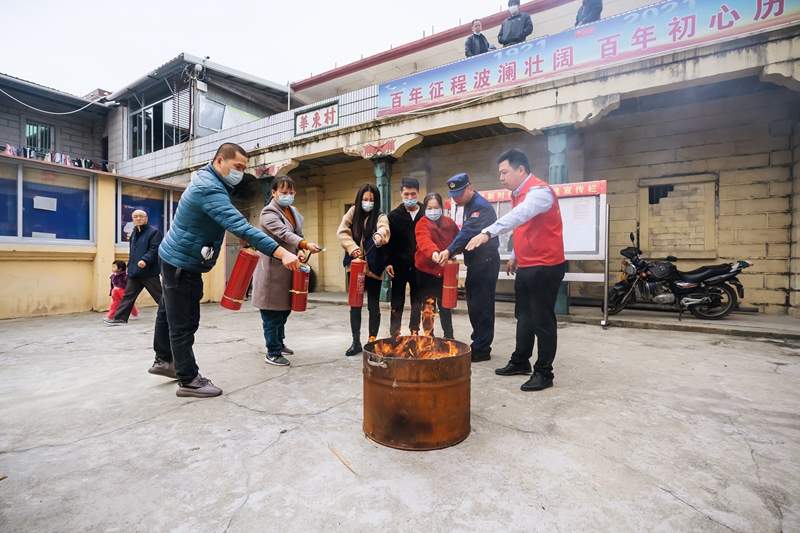 冬春火灾防控：消防宣传全覆盖 高层隐患排查显成效