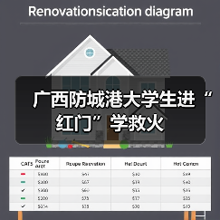 广西防城港大学生进“红门”学救火（图1）