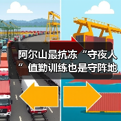 阿尔山最抗冻“守夜人”值勤训练也是守阵地（图1）