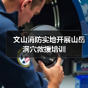 文山消防实地开展山岳洞穴救援培训(图2) 文山消防实地开展山岳洞穴救援培训(图2)