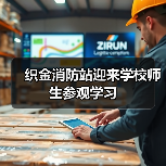 织金消防站迎来学校师生参观学习(图4) 织金消防站迎来学校师生参观学习(图4)