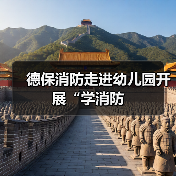 德保消防走进幼儿园开展“学消防（图4）