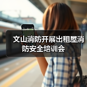 文山消防开展出租屋消防安全培训会（图2）