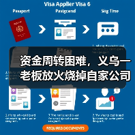 资金周转困难，义乌一老板放火烧掉自家公司（图2）