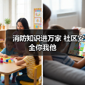 消防知识进万家 社区安全你我他（图2）