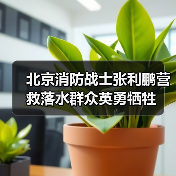 北京消防战士张利鹏营救落水群众英勇牺牲（图3）