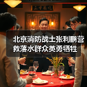 北京消防战士张利鹏营救落水群众英勇牺牲（图2）