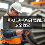 深入培训机构开展消防安全检查(图2) 深入培训机构开展消防安全检查(图2)