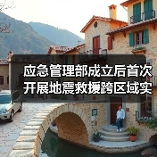 应急管理部成立后首次开展地震救援跨区域实战演练（图4）