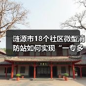 涟源市18个社区微型消防站如何实现“一专多能”？（图3）