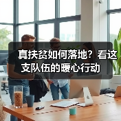 真扶贫如何落地？看这支队伍的暖心行动（图4）