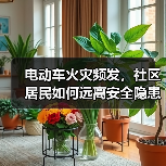 电动车火灾频发,社区居民如何远离安全隐患?(图1) 电动车火灾频发,社区居民如何远离安全隐患?(图1)