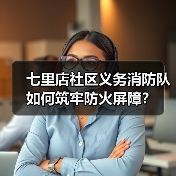 七里店社区义务消防队如何筑牢防火屏障？（图3）