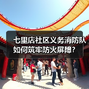 七里店社区义务消防队如何筑牢防火屏障？（图4）