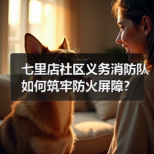 七里店社区义务消防队如何筑牢防火屏障？（图1）