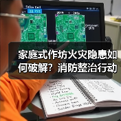 家庭式作坊火灾隐患如何破解？消防整治行动全解析（图1）