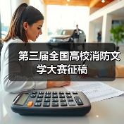 第三届全国高校消防文学大赛征稿(图1) 第三届全国高校消防文学大赛征稿(图1)